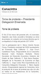 Mobile Screenshot of canacintraens.org