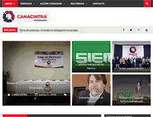 Tablet Screenshot of canacintraens.org